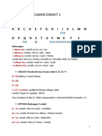 Materi Rangkuman Einheit 1