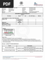 Department of Molecular Biology. Covid 19 Test Name Result Unit Bio. Ref. Range Method