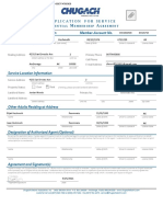 Chugach Electric Residential Application