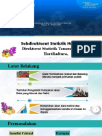 0 Subdirektorat Statistik Hortikultura