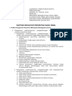 Lampiran Ii Daftar Prioritas Dana Desa