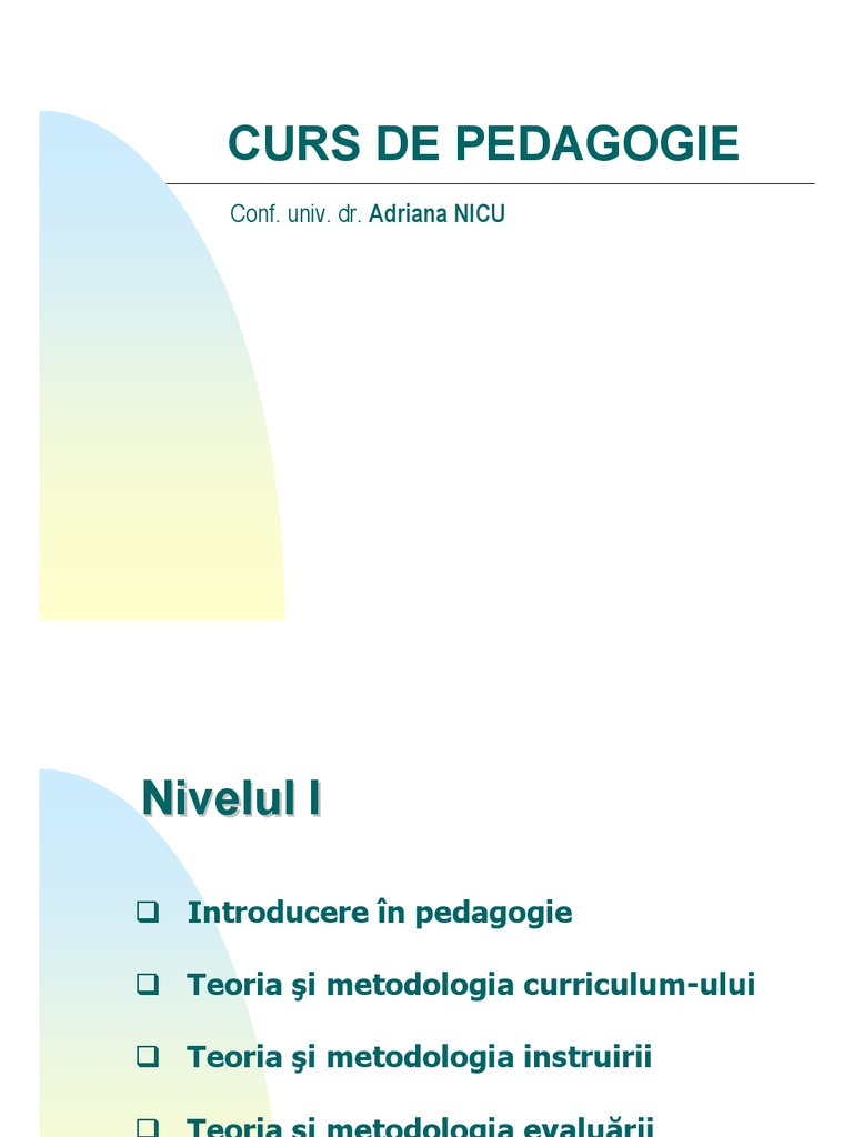 Pedagogie 2 Curs 8 Testul Docimologic | PDF