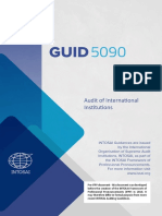 PSP07 GUID 5090 Audit of International Institutions