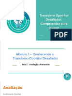 Transtorno Opositor Desafiador: Compreender para Intervir