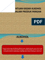 Analisa Kadar Alkohol