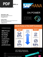 RedHat Openshift Containized SAP HANA On IBM Power