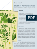 Lectura - Mendel Vs Darwin