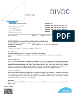 COVID 19 RT PCR Screening (Nucleic Acid Amplification Qualitative)