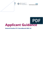 GP ST1 Applicant Guidance 2022-23