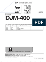 Pioneer DJM-400 Service Manual