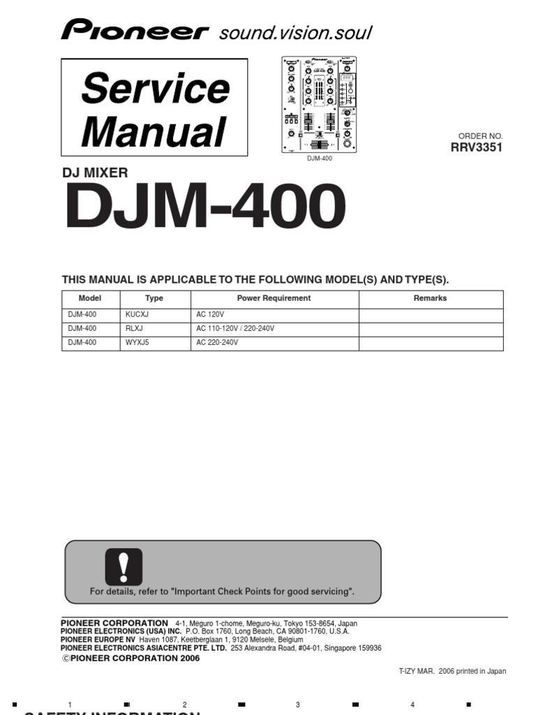 Bruksanvisning Pioneer CD-R320 (4 sider)