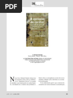 livro richart sennet corrosão de caráter