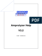 Amprolyzer Help V3.2: © 2007 Siemens Ag