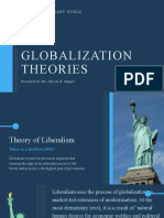 Theories of Globalization