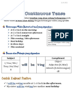 Future Continuous Tense: Keterangan Waktu (Adverb of Time) Yang Digunakan