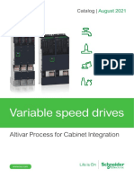 Catalog Altivar Process Modular Variable Speed Drives For Cabinet Integration