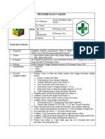 SOP Imunisasi Penyimpanan Vaksin