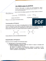 Chemistry Notes - Polymers - Plastics