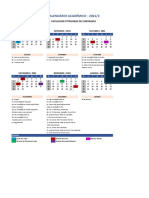 Calendario Acadêmico - Contagem