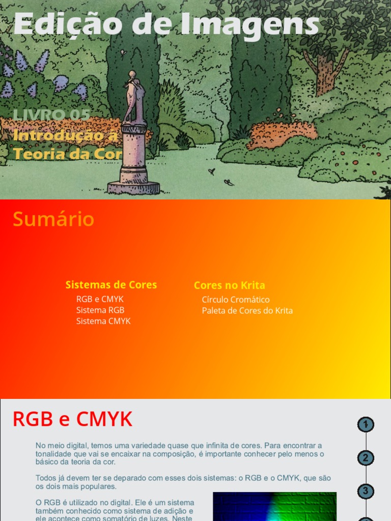 Livro 06 - Círculo Cromático, PDF, Cor