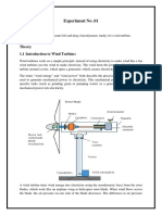 Measuring Lift and Drag of Wind Turbine Blades