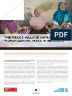 The Peace Village Initiative:: Women Leading Peace in Indonesia