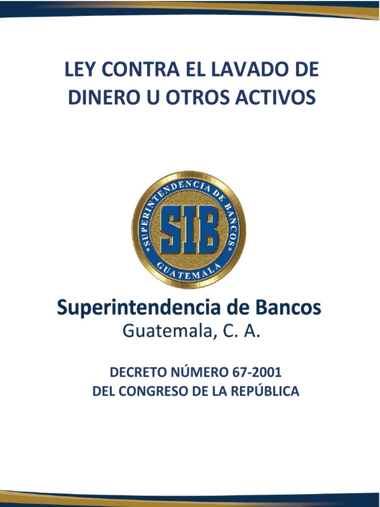 Ley Contra El Lavado de Dinero U Otros Activos | PDF | Castigos ...
