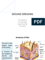 Wound Dressing: Presented by Ko Jing Ning Supervised by DR Ashikin