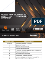 Capacitación IGSSO 2022 Empresas Contratistas