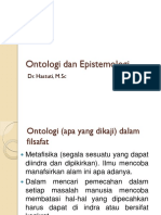 Ontologi Dan Epistemologi