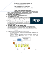 Internal Assesment Examination - Iv (Answer Key)