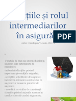 Funcțiile Și Rolul Intermediarilor În Asigurări: Autor: Buzdugan Victoria FB191