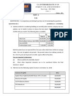 Pin 5062 F.M. and Economics Question Paper