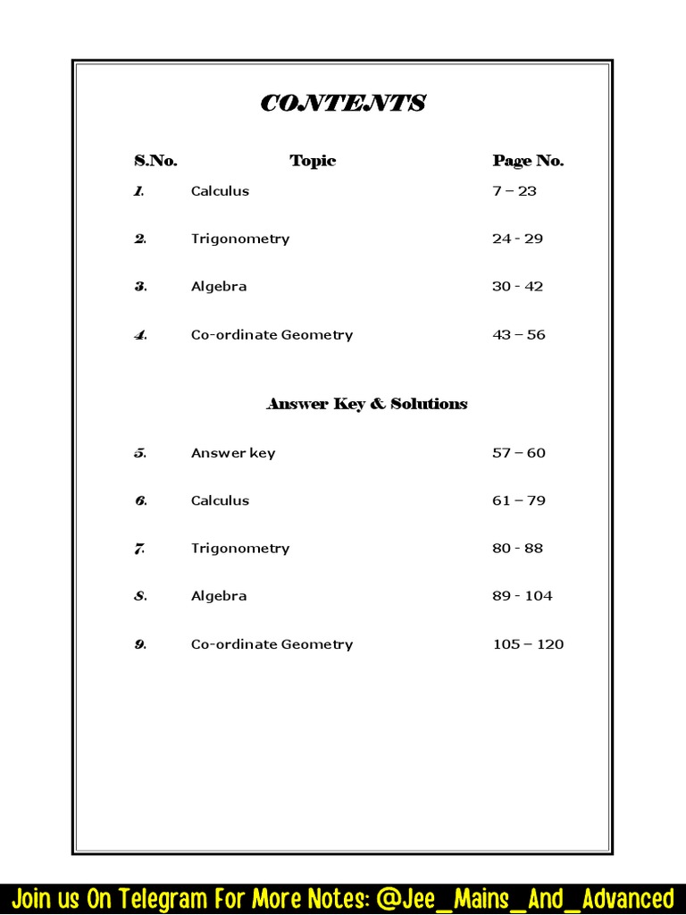 Maths Practice Problems and Solutions | PDF | Function (Mathematics ...