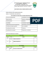 Distribucion de temas para el PRIMER  semestre  -GRADO 2° 2 ASIGNATURA  EDUCACION FISICA