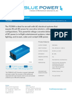 2000W AC-to-DC Converter TC2000: Just TC2000 Powers Single, True Blue Power USB Charging Ports!