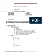 Final Project Presentation Guideline