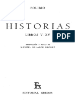 Historias Libros VI by Polibio