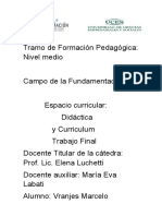 Final Didactica Curriculum