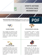 202202 Oferta Sisteme Fotovoltaice Rezidentiale ROMSIR