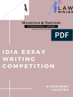 IDIA Essay Writing Competition Hyderabad Chapter