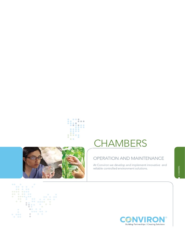 Chambers Operations+maintenance Manual PDF Incandescent Light Bulb