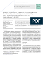 Electrochemistry Communications: Lin Yu, Jizhou Duan, Xiangqian Du, Yanliang Huang, Baorong Hou