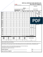 Group Timesheet Tracking