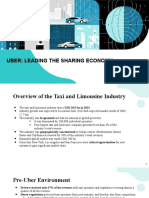 Leading the Sharing Economy: How Uber Disrupted the Taxi Industry