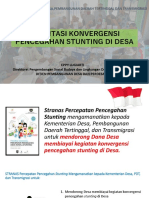 Sdgs Desa Fasilitasi Konvergensi Stunting