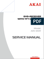 Akai ADV 61 DR Service Manual