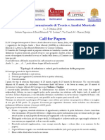 GATM - Call for papers 15mo convegno IT
