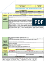 Planificación del teletrabajo de la semana tres en la escuela Miguel Riofrío