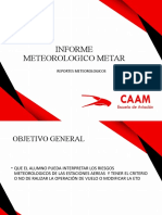 Informe Meteorologico Metar Caam